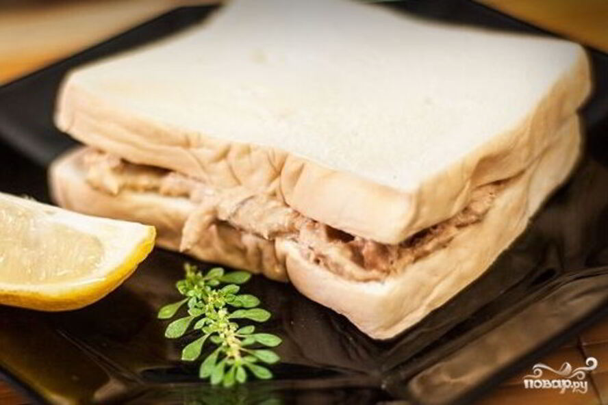 Рецепт бутерброды с тунцом