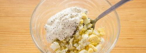 бутерброды с яйцом. Шаг 4