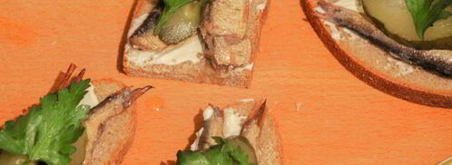 бутерброды со шпортами. Шаг 5