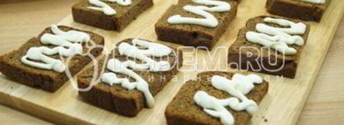 бутерброды со шпротами. Шаг 5