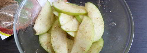 бутерброды со скумбрией и яблоками. Шаг 3