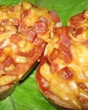 Быстрые горячие бутерброды с сосисками