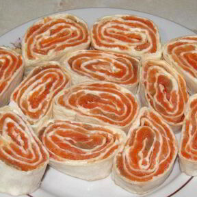 Закуски из лаваша