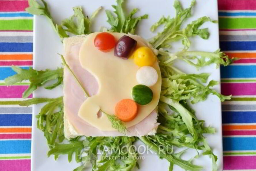 Рецепт детский бутерброд