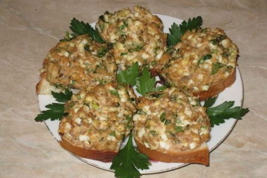 Рецепт еврейские бутерброды