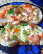 Горячие бутерброды Мозаика