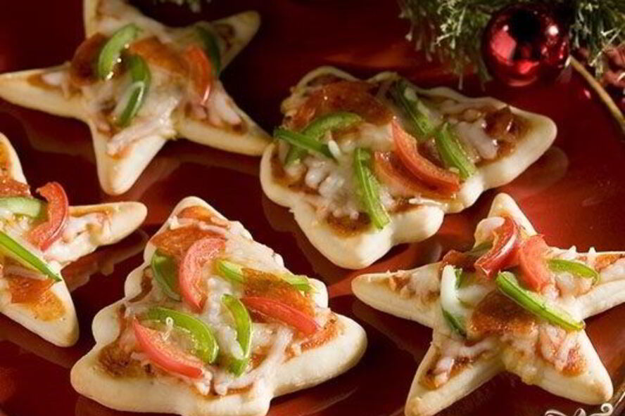 Рецепт горячие бутерброды на новый год