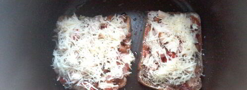 горячие бутерброды с фасолью. Шаг 5