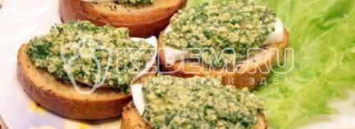 горячие бутерброды с кешью. Шаг 8