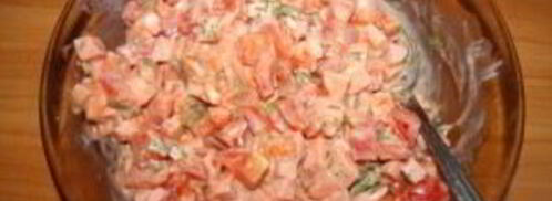 горячие бутерброды с сосисками. Шаг 3