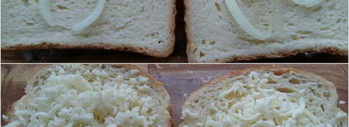 горячие бутерброды в духовке. Шаг 3