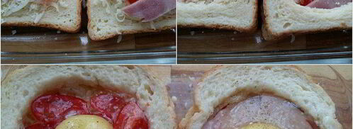 горячие бутерброды в духовке. Шаг 4