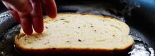 горячий бутерброд с фаршем. Шаг 8