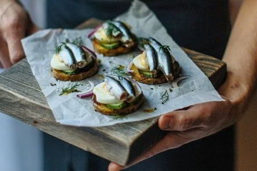 Рецепт клевые бутерброды на печеном картофеле