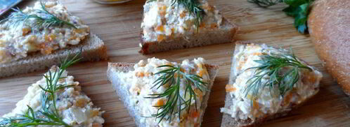 паста для бутербродов с сельдью. Шаг 5