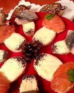 Просто бутерброды с рыбой