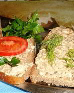 Вкусные бутерброды с грибами