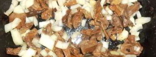 вкусные бутерброды с грибами. Шаг 3