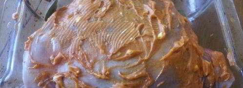 запеченное бедро индейки. Шаг 2