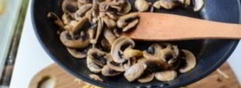 запеченные бутерброды с грибами. Шаг 4