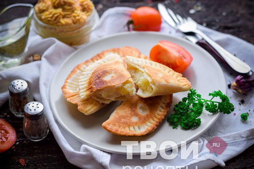 Рецепт чебуреки с картошкой