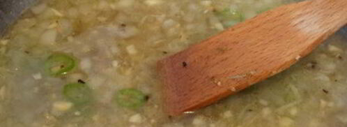 горячая закуска из баклажан в остром соусе. Шаг 6