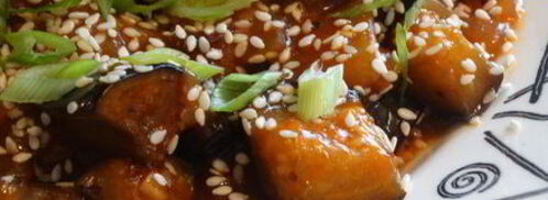 горячая закуска из баклажан в остром соусе. Шаг 10