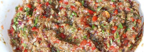 баклажанная икра в духовке. Шаг 22