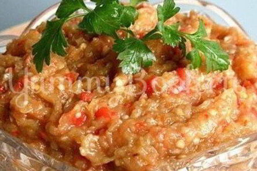Рецепт баклажанная икра в мультиварке