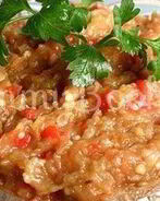 Баклажанная икра в мультиварке