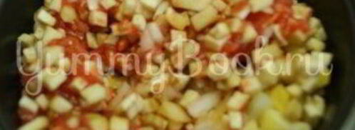 баклажанная икра в мультиварке. Шаг 2