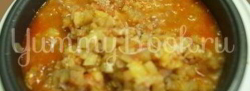 баклажанная икра в мультиварке. Шаг 3