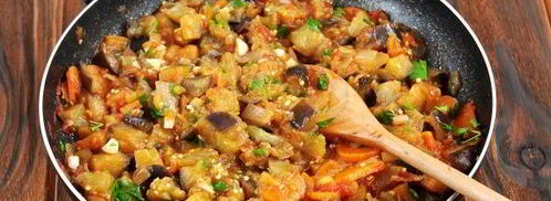 икра из баклажанов классическая. Шаг 7