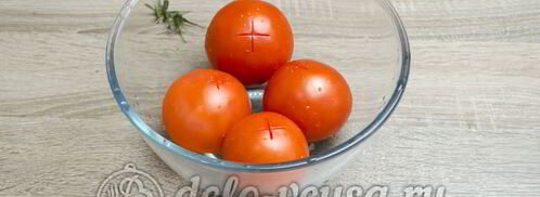 икра из баклажанов со свежими помидорами. Шаг 3