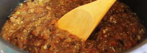 икра из печеных овощей. Шаг 6