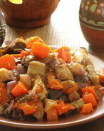 Икра из тыквы и баклажанов