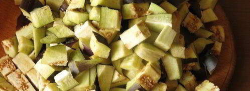 икра из тыквы и баклажанов. Шаг 3