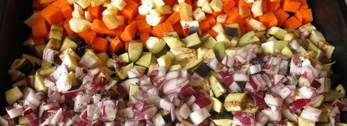 икра из тыквы и баклажанов. Шаг 5