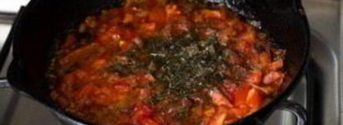 икра из запеченных баклажанов. Шаг 5