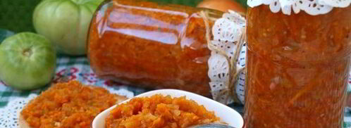 икра из зеленых помидоров. Шаг 6