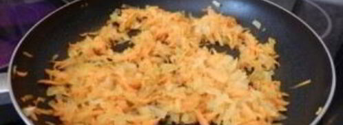 икра кабачковая с помидорами и морковью. Шаг 3