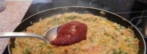 икра кабачковая с помидорами и морковью. Шаг 7