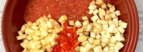 икра заморская — баклажанная. Шаг 5