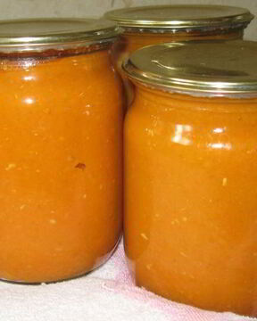 Кабачковая икра без томатной пасты на зиму