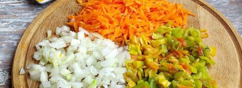 кабачковая икра из замороженных овощей. Шаг 3