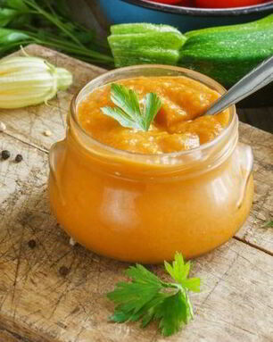 Кабачковая икра из запеченных в духовке овощей