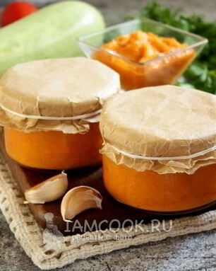 Кабачковая икра на сковороде