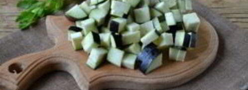 кабачково-баклажанная икра на зиму. Шаг 3