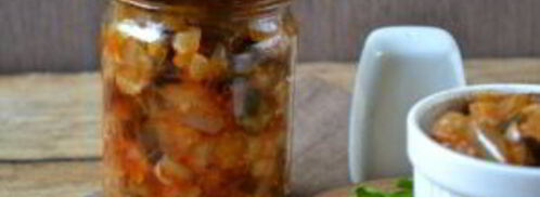 кабачково-баклажанная икра на зиму. Шаг 6