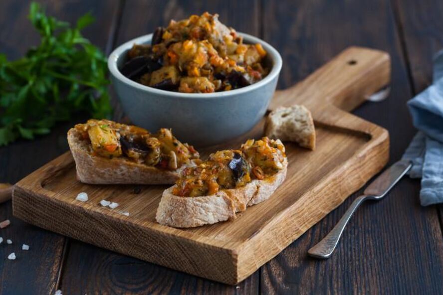 Рецепт овощная икра с пряностями